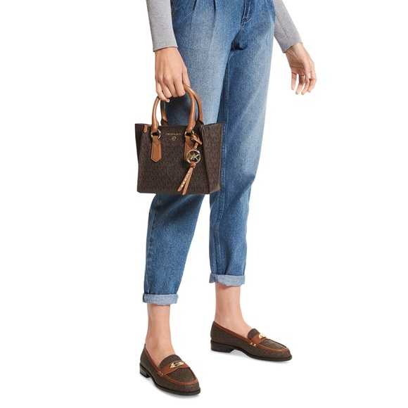 Michael Kors Signature Kris Small Satchel - Picture 3 of 14